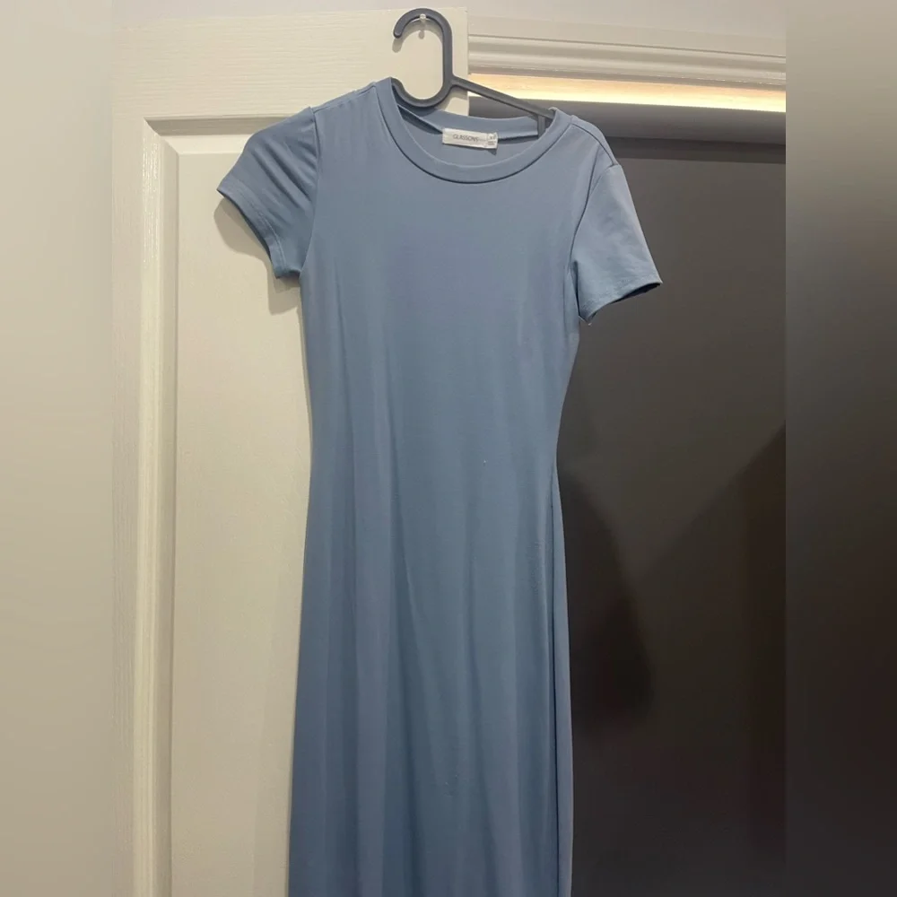 Glassons bodycon dress blue - Picture 1 of 3
